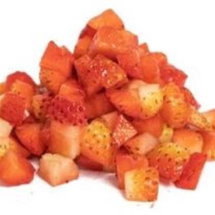 STRAWBERRY CUT DICED 100g