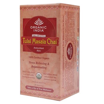 Organic India Tulsi Masala Chai (25 Tea Bags)