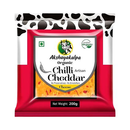 Akshayakalpa Organic Chilli Cheddar 200G