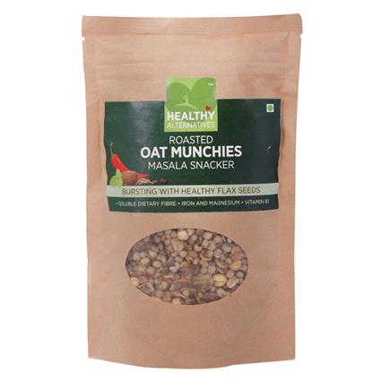 Oat Munchies  -  Roasted Masala Snack - Healthy Alternatives