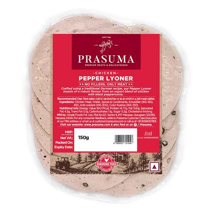 Prasuma Chicken Pepper Lyoner 150G