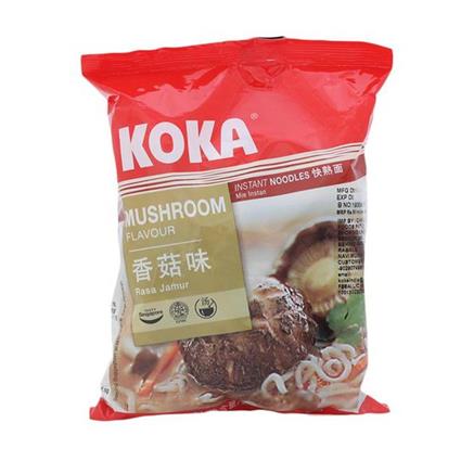 Koka Instant Noodles Mushroom Flavour 85G Pouch