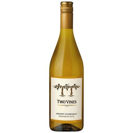 Two Vines Unoaked Chardonnay 750Ml