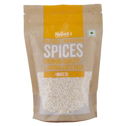 Natures White Sesame 100G Pouch