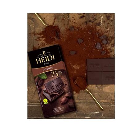 Heidi Dark Intense 75% Cocoa Chocolate 80G