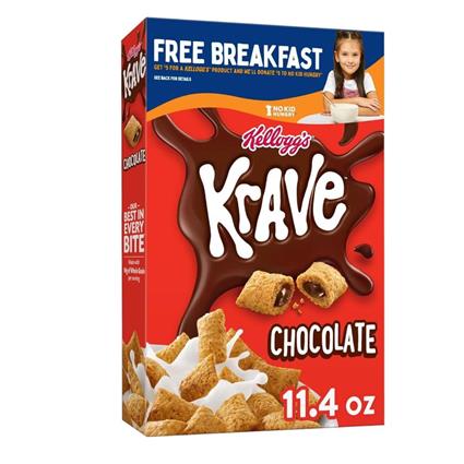 Kellogs Krave Chocolate 323G