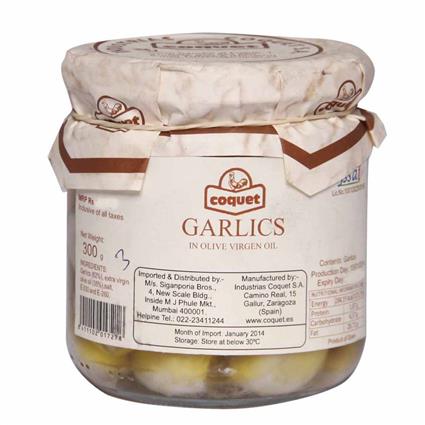 Whole Garlic - EV Olive Oil - Conquet