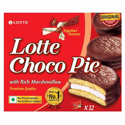 Lotte Choco  Pie, 336G Box (12Pc)