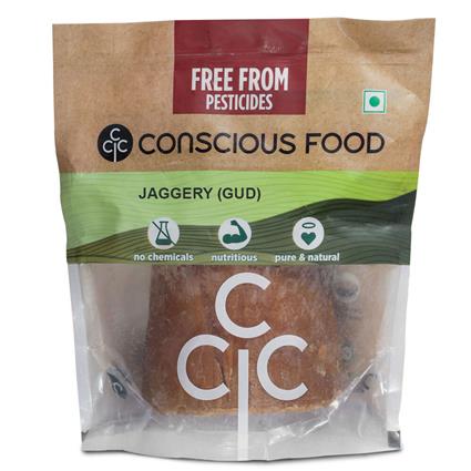 Conscious Food Sugarcane Jaggery 925G Pouch