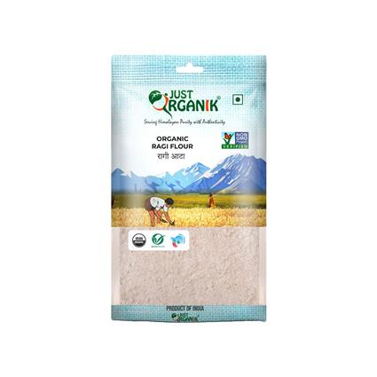 Just Organik Organic Ragi Flour  Finger Millet Flour 500G