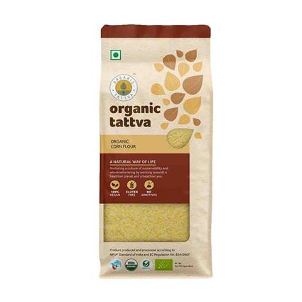 Organic Tattva Corn Flour, 500G Pouch