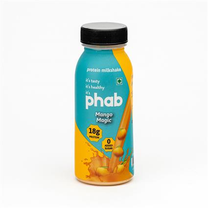 Phab Milkshake 18Gm Mango 180Ml