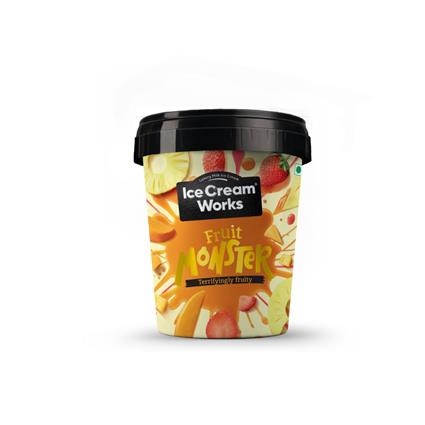 Ice Cream Works Ice Cream - Fruit Monster Tub 450 Ml