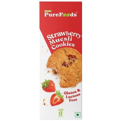 Purefoods Strawberry Cookies 140 Gm