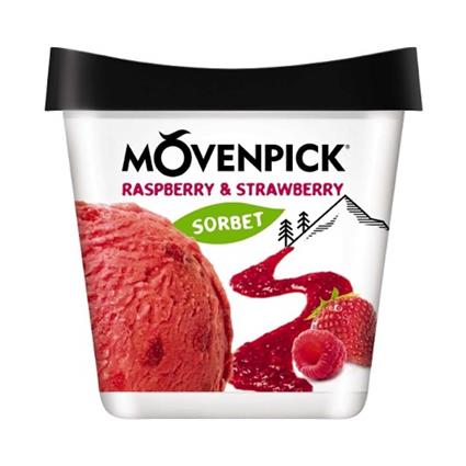 Movenpick Ice Cream - Raspberry & Strawberry Tub ,500Ml