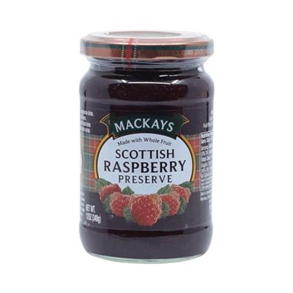 Mackays Scottish Raspberry Preserve 340G Jar