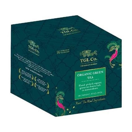 The Good Life Company Organic Green Tea (15 Tea Bags)