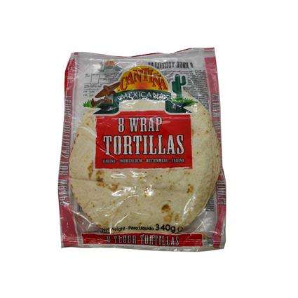 Cantina Mexicana Flour Tortillas 8 Inches 340G Jar