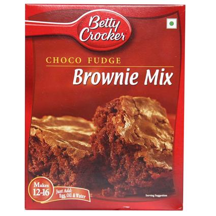 BETTY CROCKER CHOC FUDGE BROWN MIX 395g