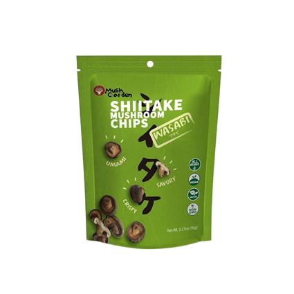 Shiitake Mushroom Chips Wasabi 90G