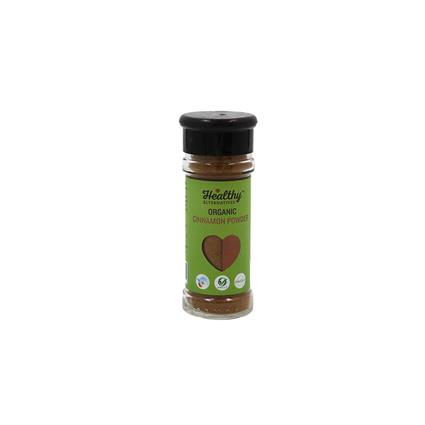 Healthy Alternatives Organic Cinnamon Powder 45G Bottle