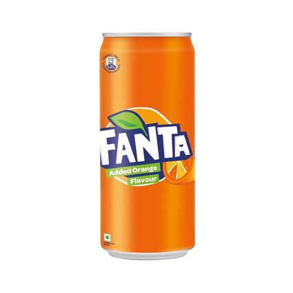 Fanta Orange Soft Drink 300Ml Can