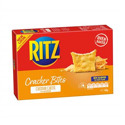 Ritz Cracker Bites Cheddar Cheese Chips 160G