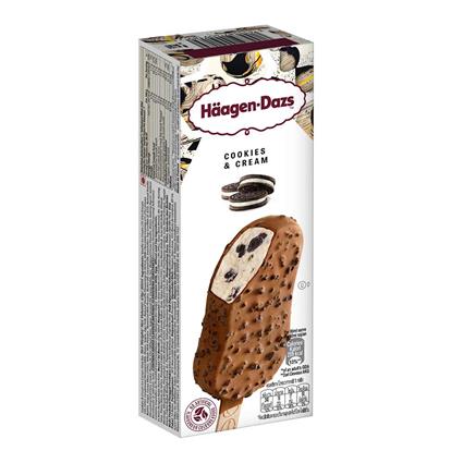 Haagen Dazs Ice Cream Cookies Cream Sticks 80Ml Pouch