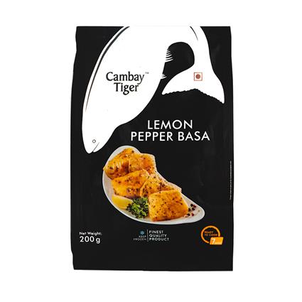 Cambay Tiger Pre Lemon Pepper Basa 200G Pouch