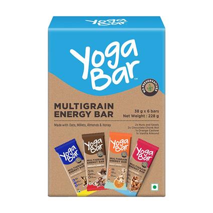 Yogabar Protein Bars Assorted 70G Carton