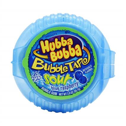 Hubba Bubba Tape Blue Raspberry 56G