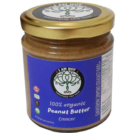 IAH ORGANIC PEANUT BUTTER CRUNCHY 145G