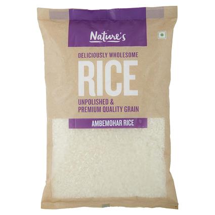 Natures  Ambe Mohar Rice 1Kg Pouch