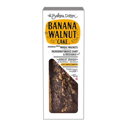 The Baker's Dozen Banana Walnut Cake - 100% Wholewheat, 300 G
