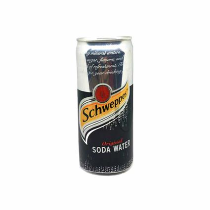 Schweppes Soda Water, 300Ml Can