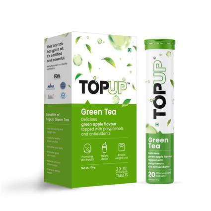 Topup Green Tea With Matcha Tea Grn Aple