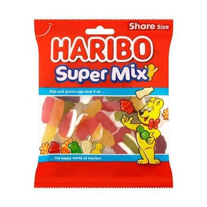 Haribo Super Mix Gummy Candy 140G Pack