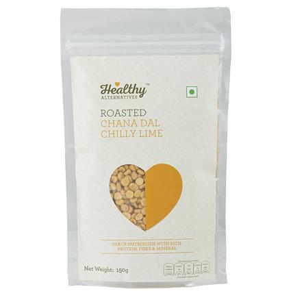Healthy Alternatives Chana Dal Chilly Lime Roasted Snack 150G