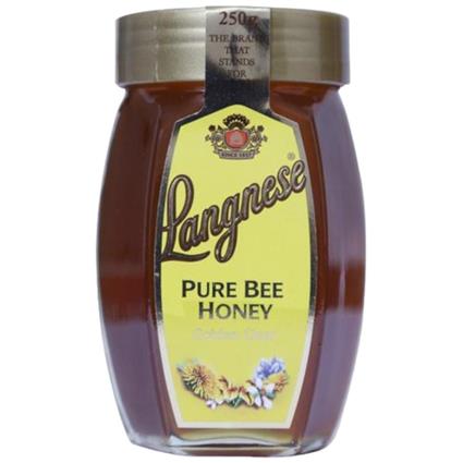 Langnese 100% Pure Golden Clear Honey 250 G Raw Bee Honey From Langnese Germany