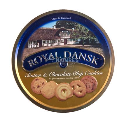 Royal Dansk Butter & Chocochip Cookies ,400G