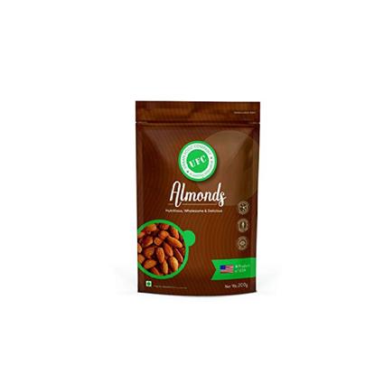 UFC ALMONDS NUTRITIOUS WHOLESOME 200GM