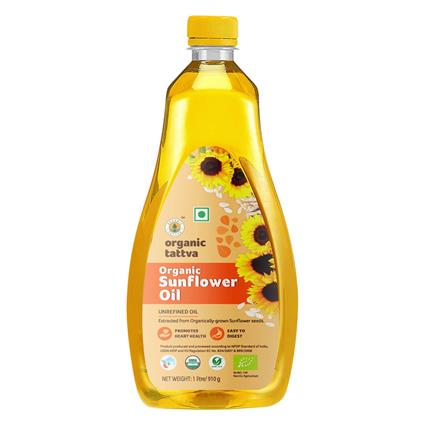 Organic Tattva Sunflower Oil Organic 1L