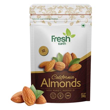 Fresh Earth California Almonds 200G