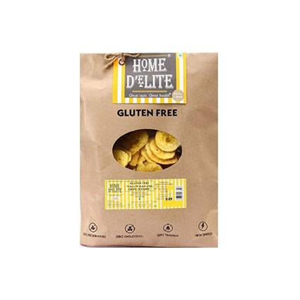 Home Delite Roasted Yellow Banana Chips 110G
