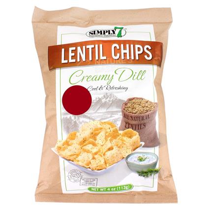 Lentil Chips - Creamy Dill - Simply 7