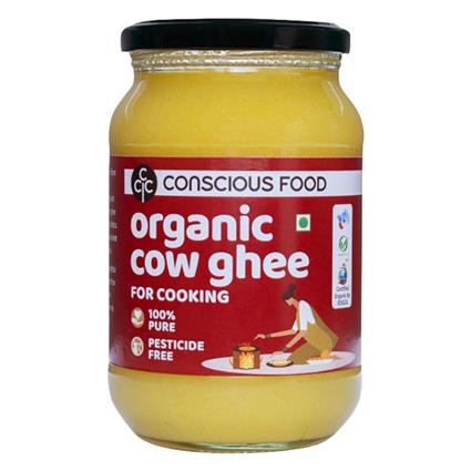 Conscious Food Cow Ghee Organic 500Ml