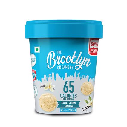 The Brooklyn Creamery Sweet Vanilla Ice Cream, 450Ml Tub