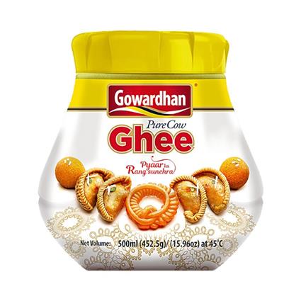 Gowardhan Pure Cow Ghee 500Ml Jar