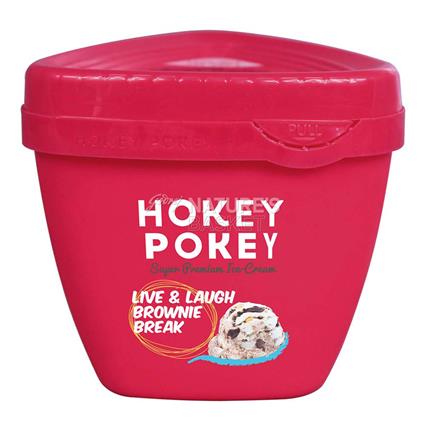 Live & Laugh Brownie Break Ice Cream - Hokey Pokey