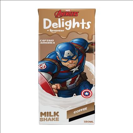 Disney Delights By Keventer- Coffee Shake, 180Ml Tetra Pack